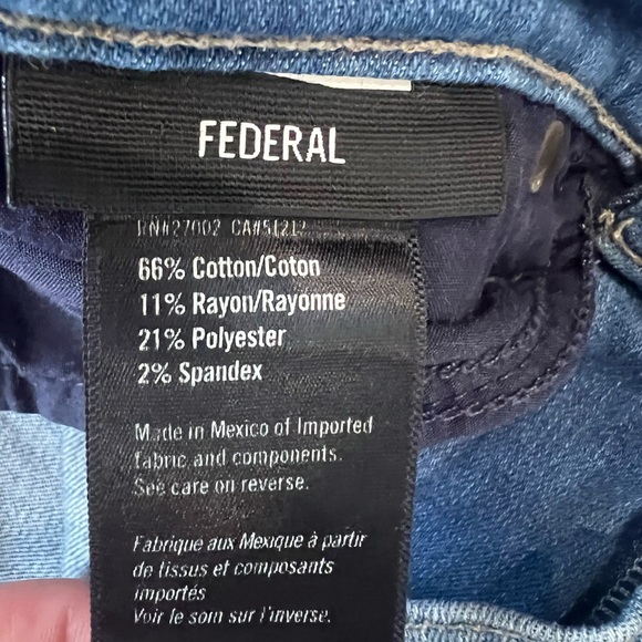 Paige Mens Federal Slim Straight Leg Jeans Size 33 - Picture 7 of 7